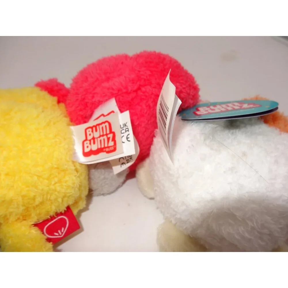 Bum Bumz Seth Sushi Beanbag Plush Takeoutbumz‎ and Rufus and Dylan all NEW